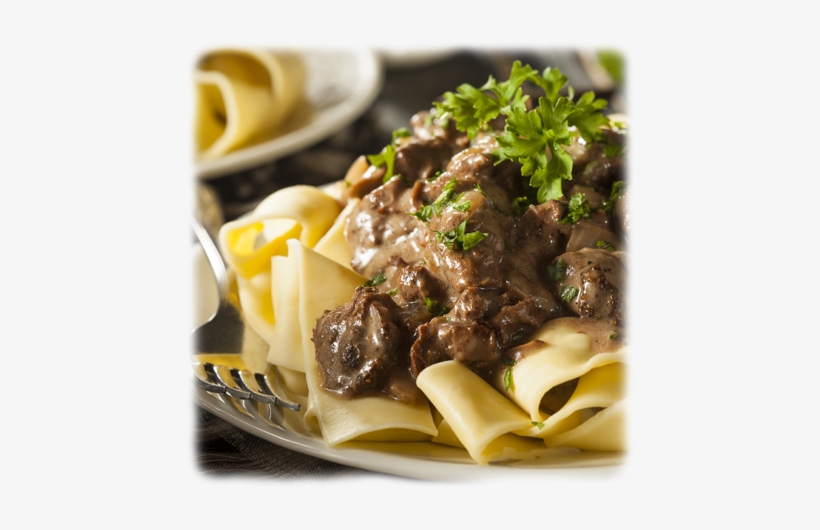 Crock Pot Beef Stroganoff - Beef Stroganoff, transparent png download