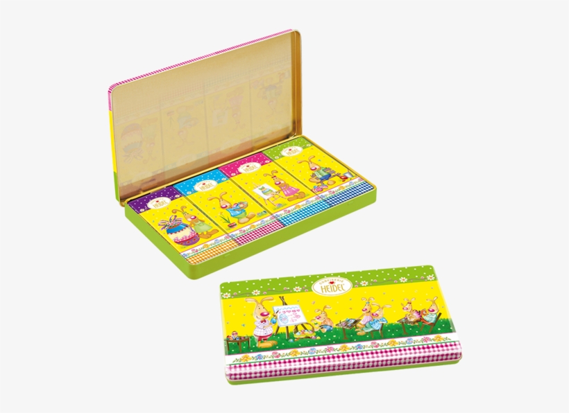 Fancy Box “easter Time” - Heidel Schmuckdose Happy Easter - Schokolade - 120g, transparent png download