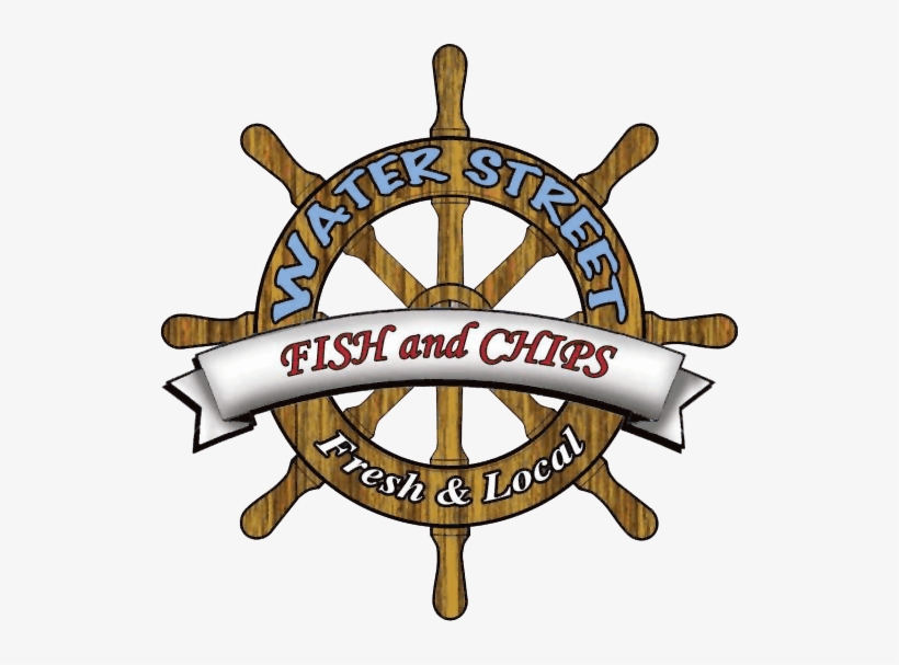 Water St Fish & Chips 老地方 - Nautical Steering Wheel Clipart, transparent png download