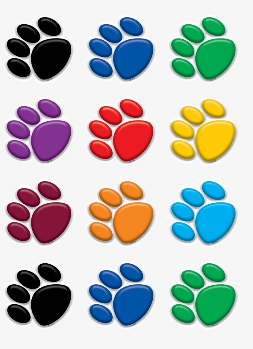 Download - Blue Paw Print, transparent png download