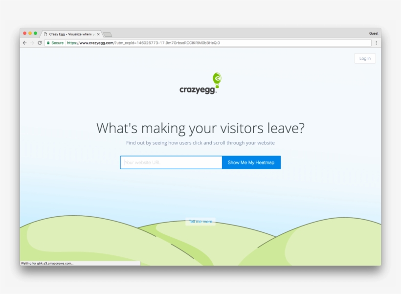 Crazy Egg Walks The Talk With Its User Friendly Design - Css Table Design, transparent png download