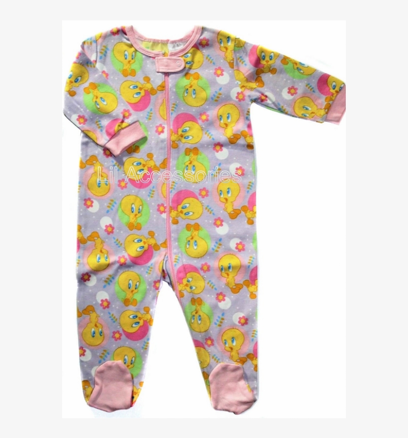 Looney Tunes Size 0 Tweety Bird Coverall - Nightwear, transparent png download