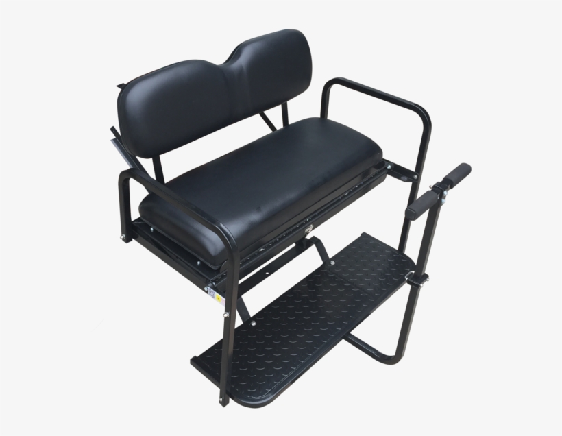 Ezgo Rxv Golf Cart Rear Flip Seat Kit W/ Diamond Plate - Golf Cart, transparent png download