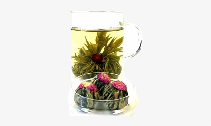 Jasmine Globe In Mug - Flowering Tea, transparent png download