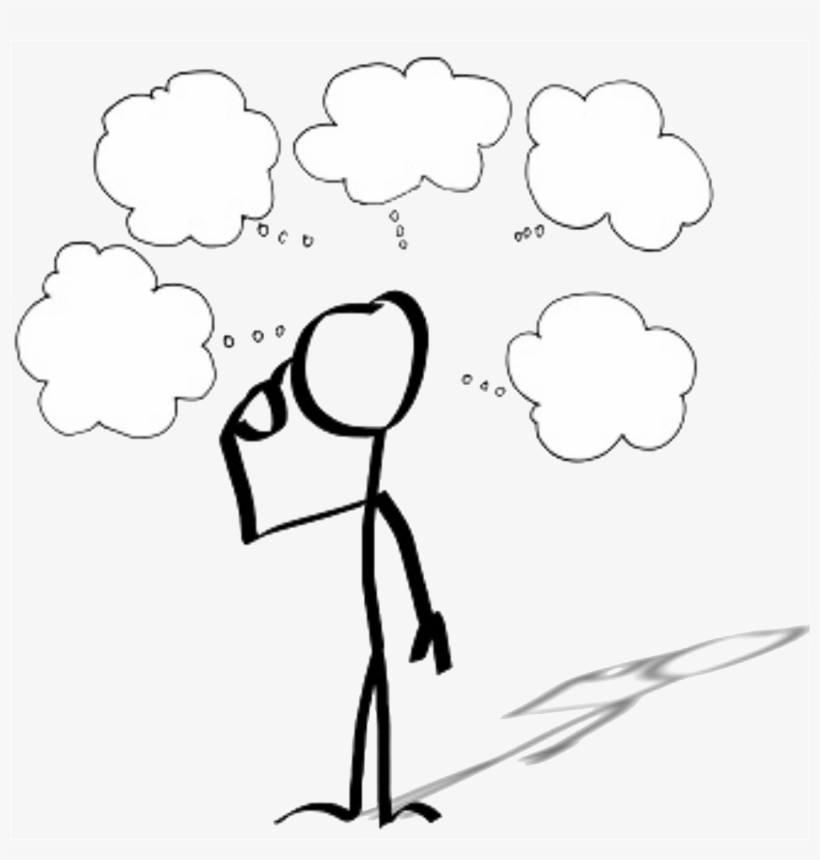 Big Image - Thinking Clipart, transparent png download