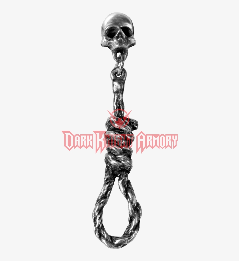 Hang Man's Noose Earring - Hang Man's Noose Earring By Alchemy Gothic, England, transparent png download