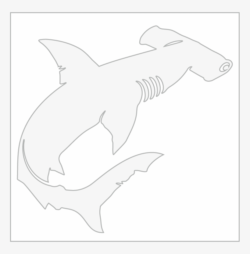 Hammerhead Shark Logo Png, transparent png download