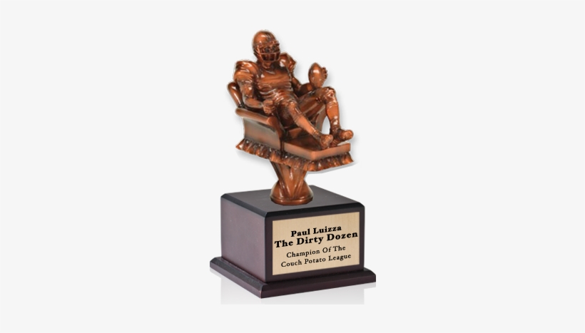 Ff Couch Potato - Fantasy Football Trophies, transparent png download