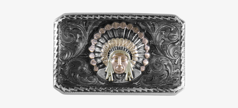 Sterling Silver Blank With Rodeo Style Hand Engraving - Wallet, transparent png download