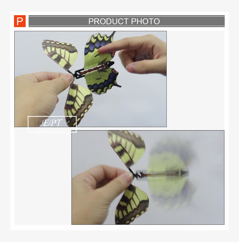 Brand New Surprise Flying Butterfly Toys For Kids - Bead, transparent png download