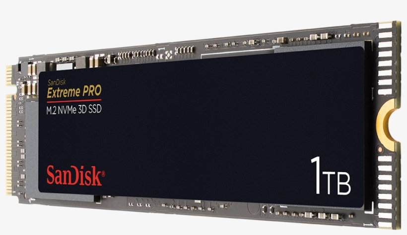 Sandisk Extreme Pro<sup>&reg - Sandisk Extreme Pro M 2 Nvme 3d Ssd, transparent png download