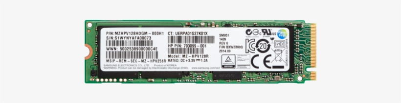 Hp 1tb Ssd 2260 M - Z Turbo Drive 256 Gb Pcie Solid State Drive, transparent png download