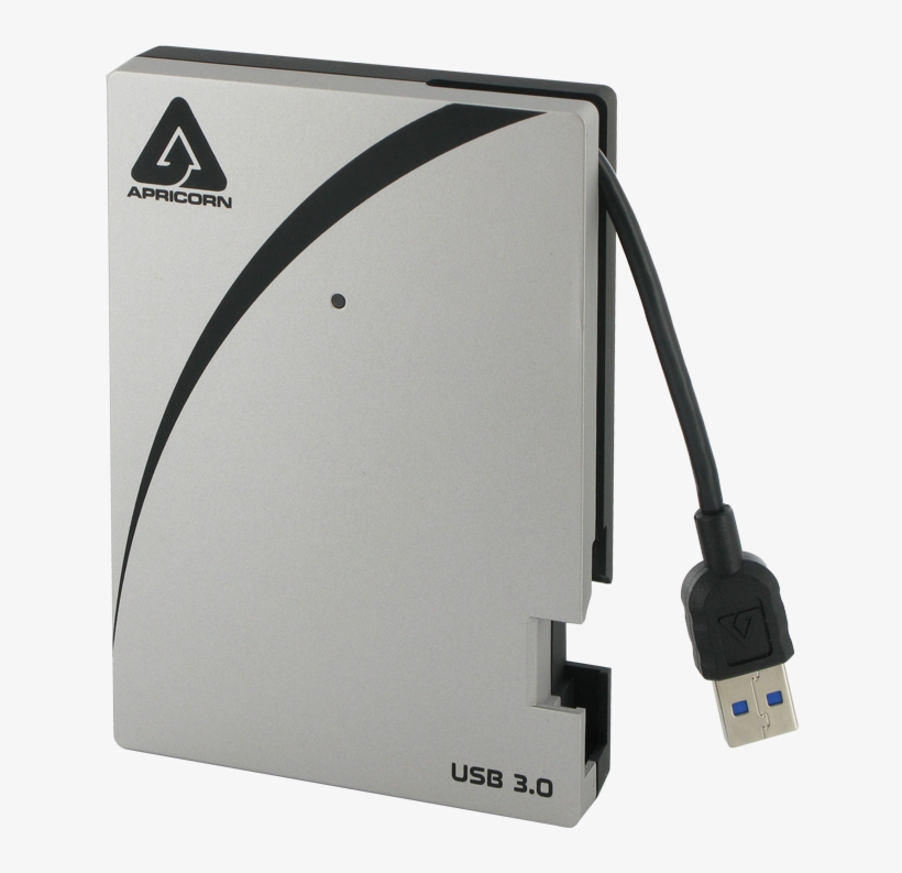 External Storage Ssd - Apricorn 2.5" Aegis 2tb Usb 3.0 External Hard Drive, transparent png download