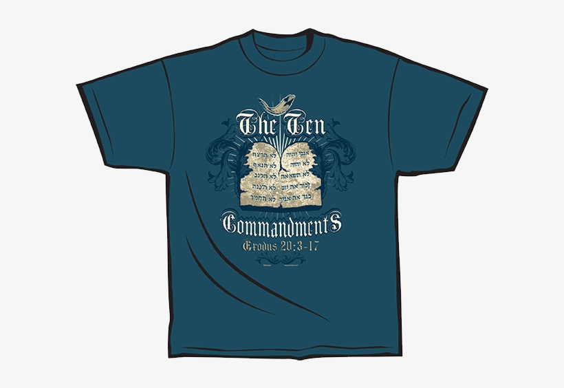 Ten Commandments - Active Shirt, transparent png download