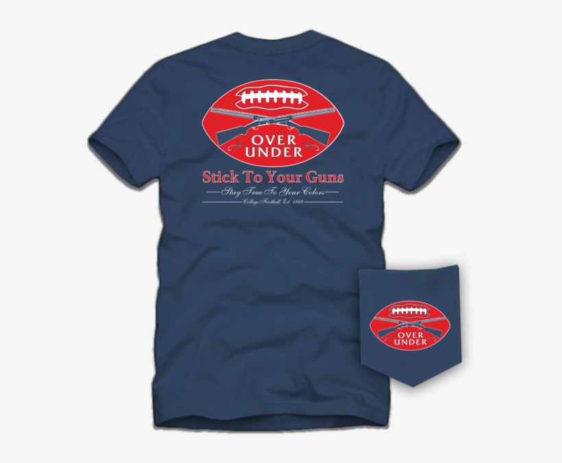 "stick To Your Guns" Ole Miss T-shirt - Active Shirt, transparent png download