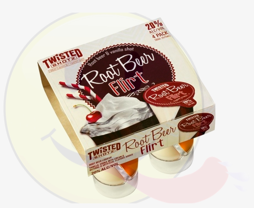 Twisted Shotz Root Beer Flirt - 4 Pack, 25 Ml Each, transparent png download