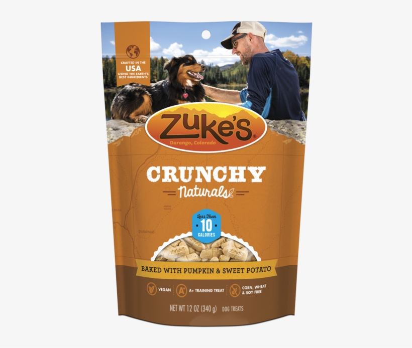 Zukes Crunchy Naturals Baked With Pumpkin And Sweet - Zuke's Crunchy Naturals 5s Peanut Butter & Berries, transparent png download