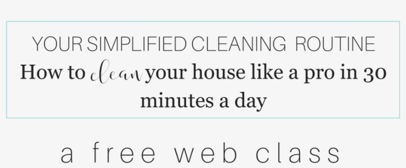 Simplified Cleaning Routine Website Banner - Portable Network Graphics, transparent png download
