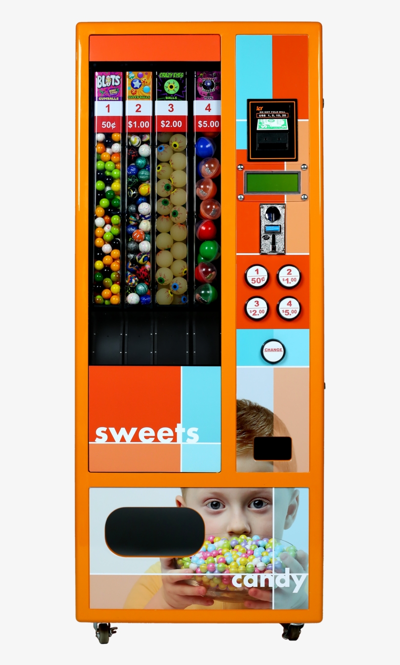 Electric Wizard - Global Gumball Electric Wizard 4 Bulk Vending Machine, transparent png download