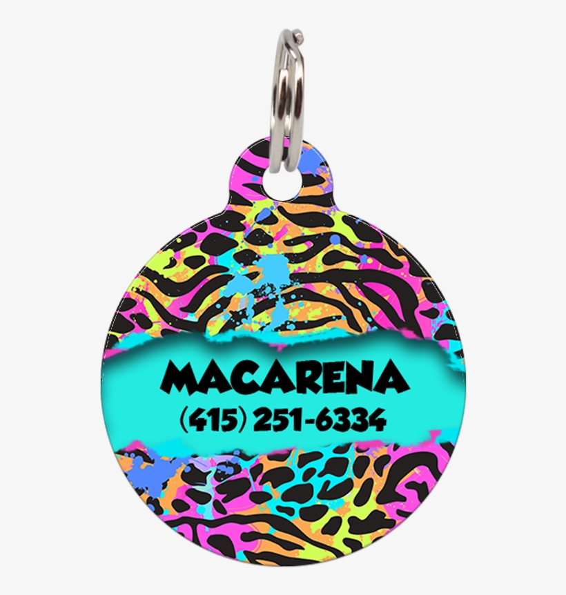 Colorful Animal Print - Dog, transparent png download