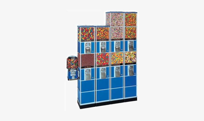 From A Single Ball Globe Gumball Machine To A Single - Beaver Double Decker Tower Vending Machine, transparent png download