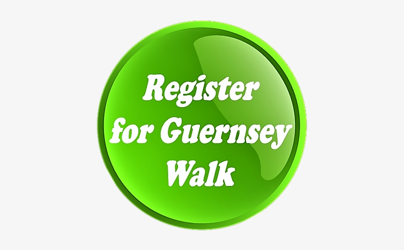 Register For Guernsey Walk Button - Circle, transparent png download