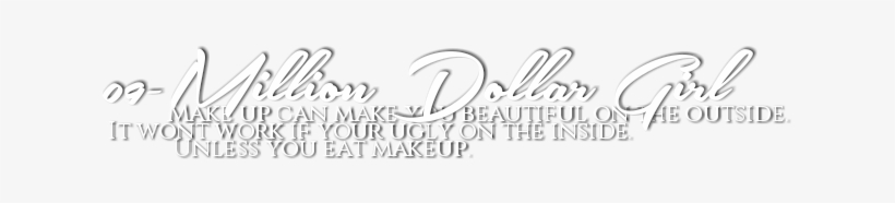 Png For Girls - Calligraphy, transparent png download