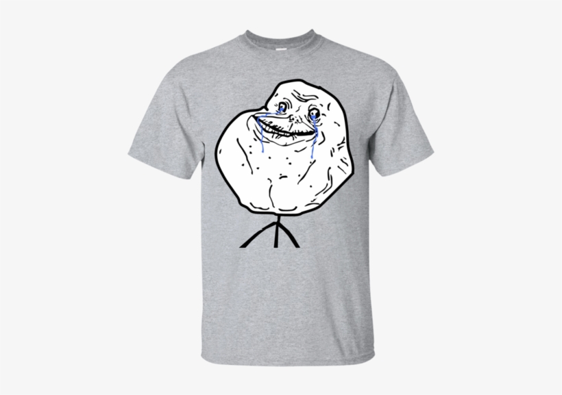 Forever Alone Right T-shirt - Engineer Shirt Funny, transparent png download