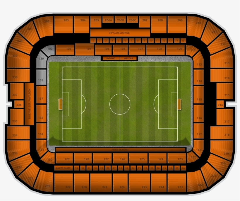 Real Salt Lake At Houston Dynamo At Bbva Compass Stadium - Houston, transparent png download