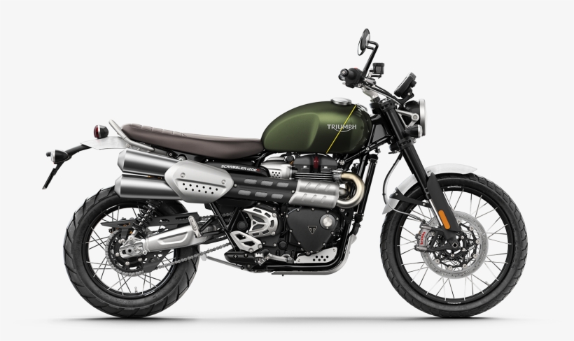 All-new Green Triumph Scrambler 1200 Xc Right Hand - Triumph Scrambler 1200cc 2019, transparent png download