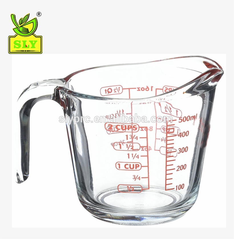 Slyprc Home Appliances Borosilicate Glass Measuring - Measuring Cup, transparent png download