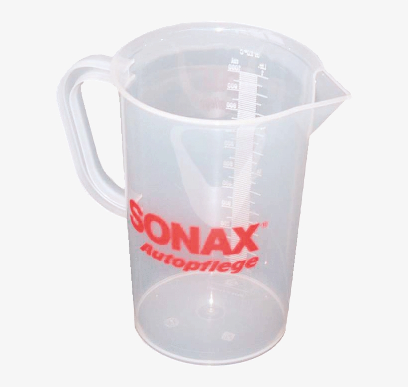 Sonax Measuring Cup - Nádoba S Odměrkou 1 Litr / Sonax, transparent png download