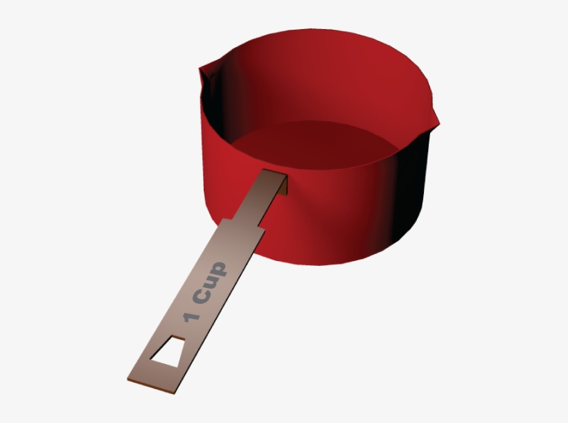 Math Clip Art Measurement Cup - Cup, transparent png download