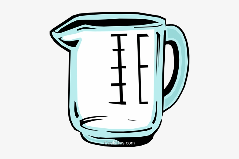 Measuring Cup Royalty Free Vector Clip Art Illustration Measuring Jug