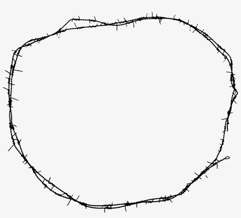 Download 7 Circle Barbed Wire Frame Png Transparent Onlygfxcom - Circle ...