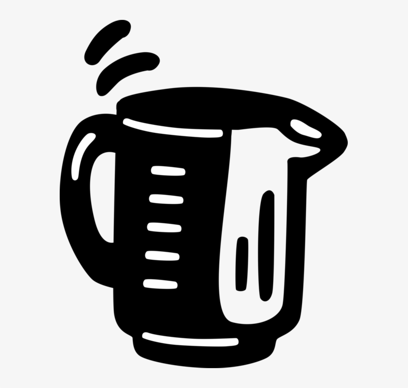 Vector Illustration Of Kitchen Utensil Measuring Cup, transparent png download