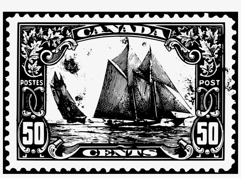Download Png - 1929 Canada Bluenose Schooner Postage Stamp Puzzle, transparent png download