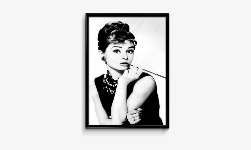 Audrey Hepburn Poster - Audrey Hepburn, transparent png download