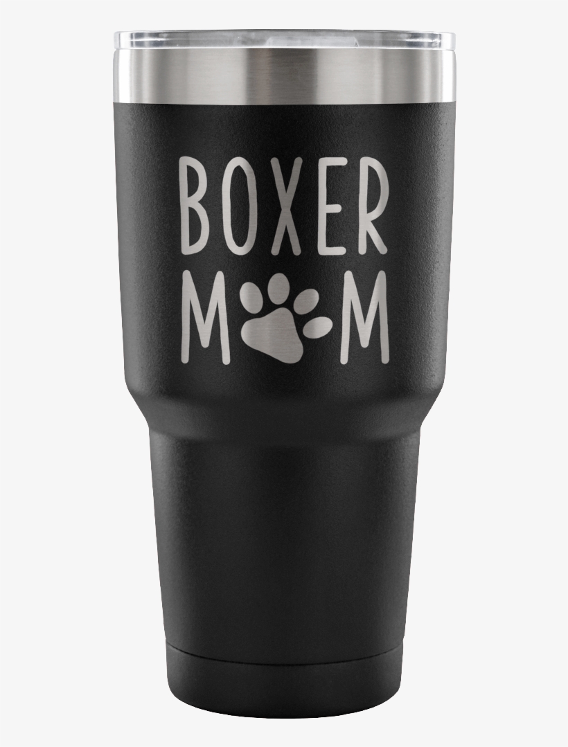 Boxer Mom Tumbler, Boxer Dog Mom Gifts 30oz Dog Tumbler - Mug, transparent png download