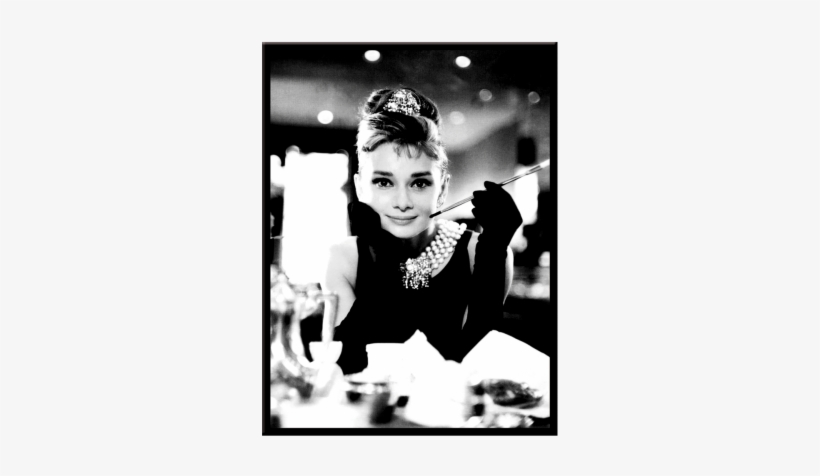 Audrey Hepburn Holly Golightly, Magnet 8×6 - Audrey Hepburn Breakfast At Tiffany's, transparent png download