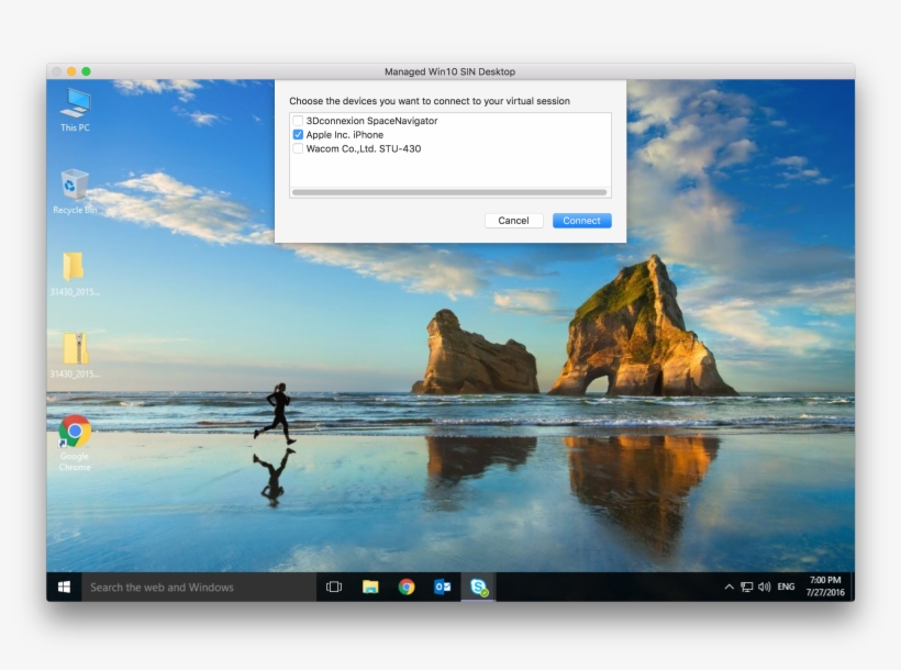 Usb Redirect Screen - Landscape Win 10 Background PNG Image ...