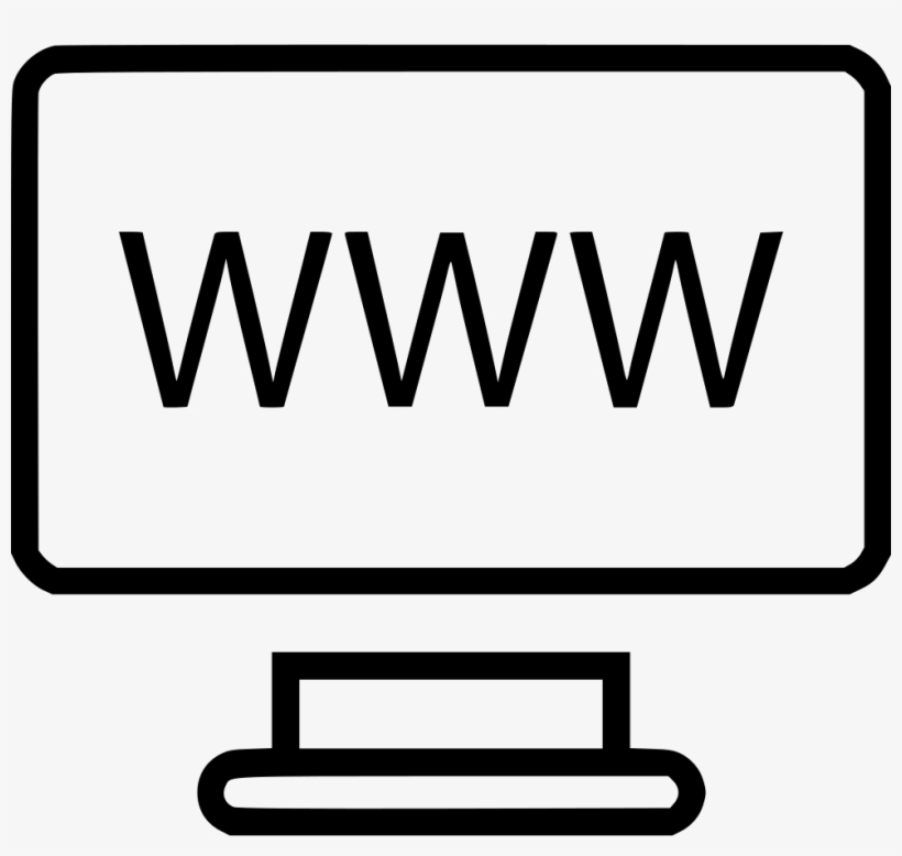 Www Website Web Online Computer Mac Screen Comments - Online Banking Icon Png, transparent png download