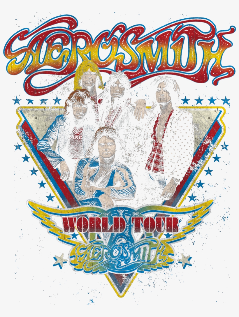 Aerosmith Triangle Stars Juniors Tank - Poster, transparent png download