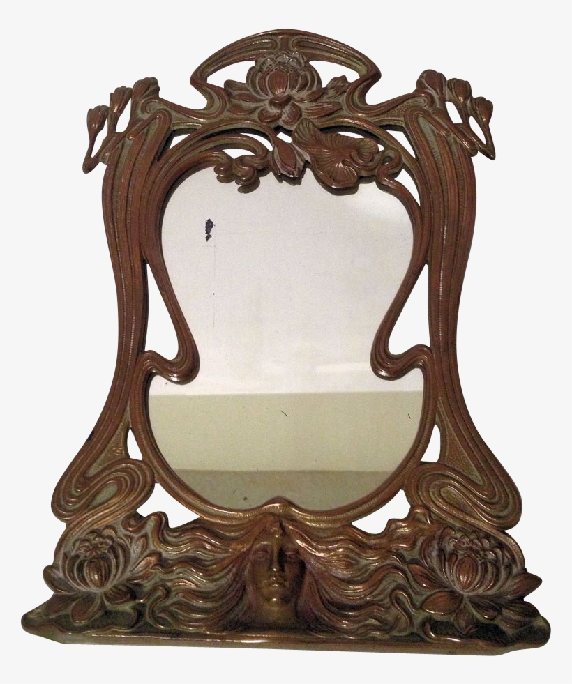 Art Nouveau Style - Art Nouveau Style Mirrors, transparent png download