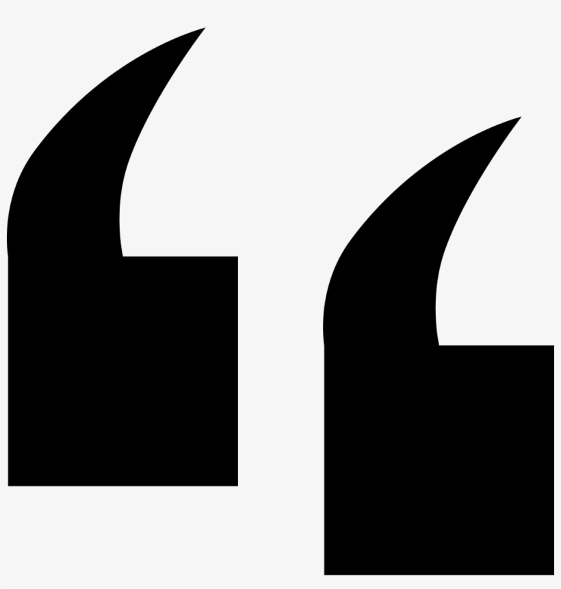 In Quotation Marks - Quotation Mark, transparent png download