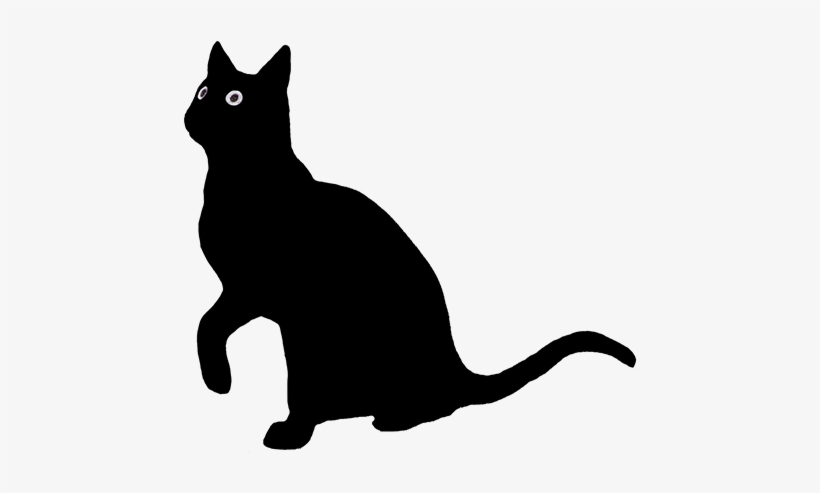 Halloween Black Cat - Transparents Png Tumblr Halloween, transparent png download