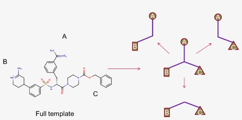 Fragmentation Strategy For Blaze Search Molecules - Diagram, transparent png download