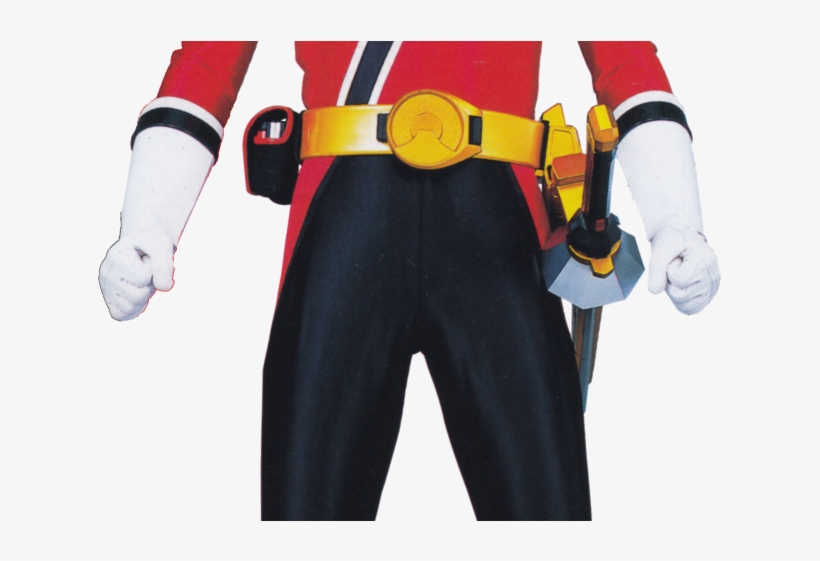 Red Clipart Power Rangers - Power Rangers Samurai Red Ranger Costume, transparent png download