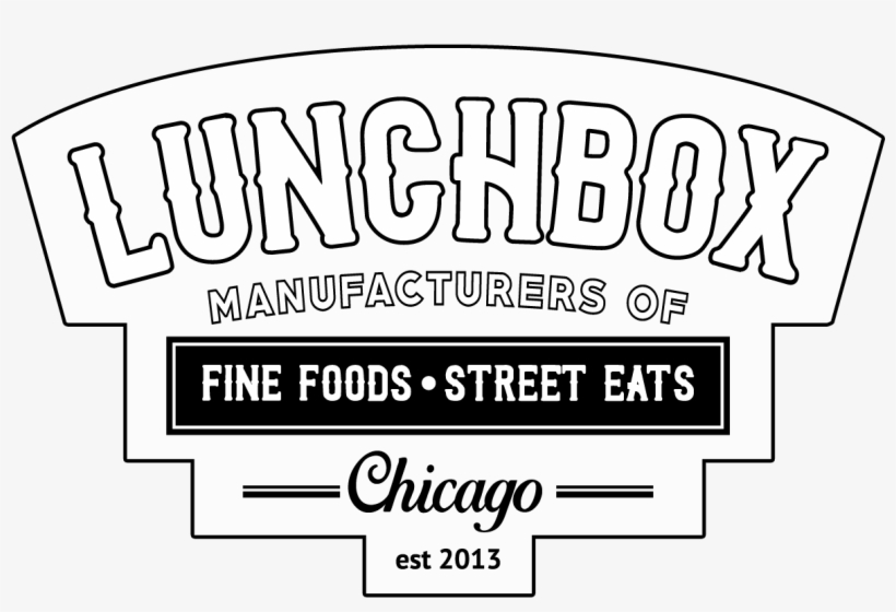 Chicago Lunchbox - Calligraphy, transparent png download
