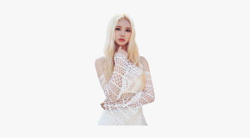 Girl, Kpop, And Png Image - Loona Jinsoul In White, transparent png download